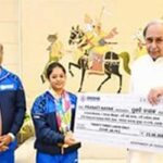 Chief Minister Naveen Patnaik Honors Gymnast Pranati Nayak with Cash Award for National Games Achievements