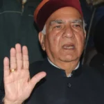 Former Chief Minister of Himachal Pradesh and former Union Minister Shanta Kumar