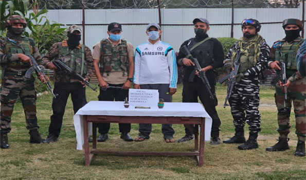 Security Forces Apprehend LeT's 'The Resistance Front' Militant Associate in Baramulla, Jammu and Kashmir