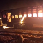 19 injured as sleeper coach of Vaishali Express catches fire