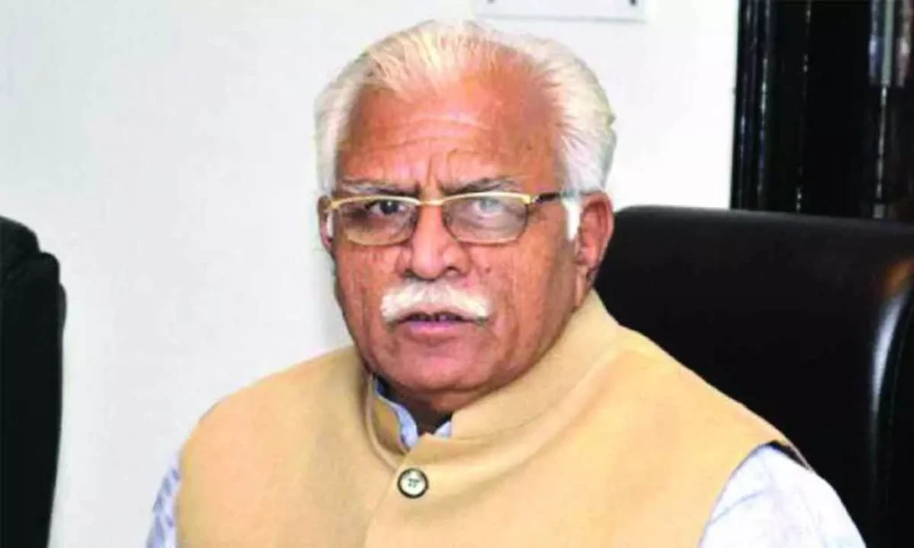 Haryana Chief Minister Manohar Lal Khattar
