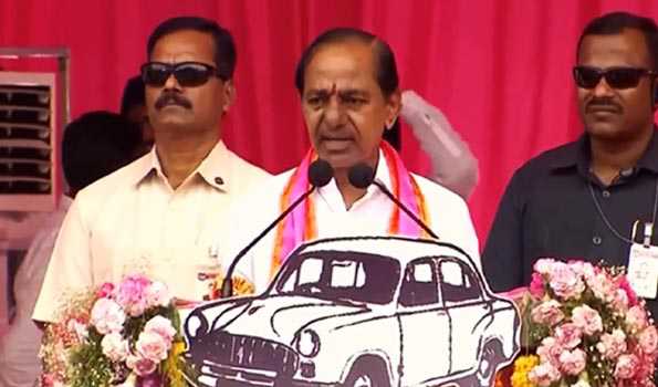 Telangana CM KCR Vows to Inaugurate Sita Rama Lift Irrigation Project After Election Victory