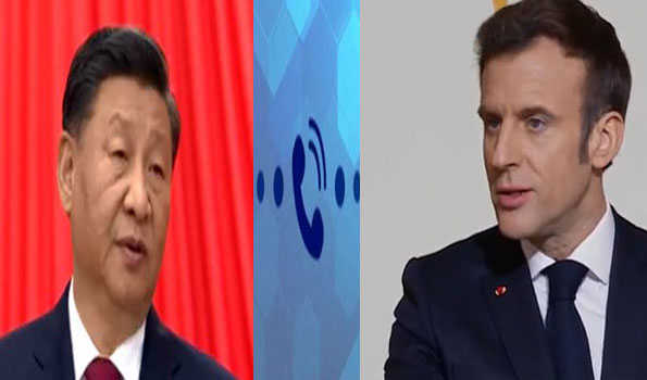 Xi Jinping and Emmanuel Macron Call for Resolution of Palestinian-Israeli Conflict and Stress Two-State Solution