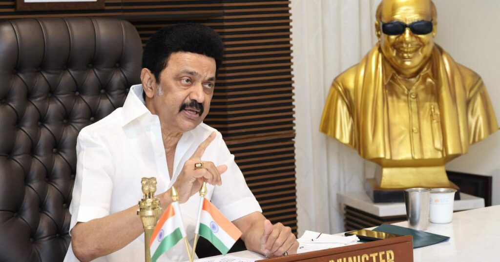 Chief Minister M.K.Stalin