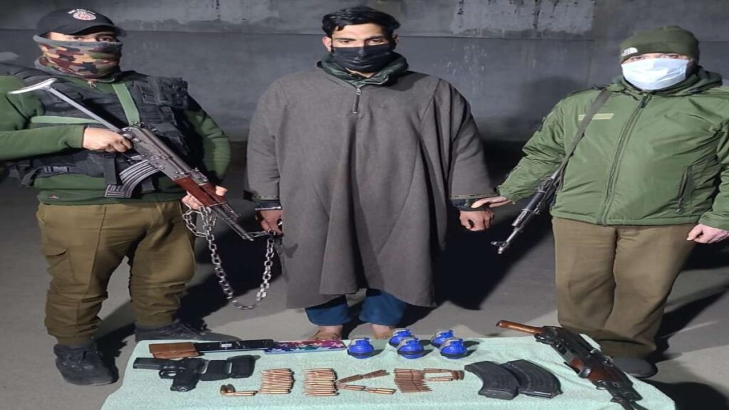 JeM “hybrid terrorist” arrested in Pulwama