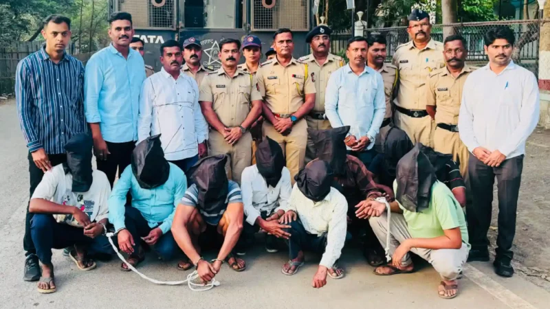 Pune Arrest of 21 Bangladeshis in Ranjangaon MIDC for Illegal Residency