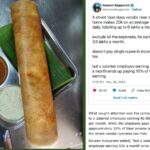 Dosa Vendor Earning ₹6 Lakh a Month Sparks Debate on Taxation and Income Inequality