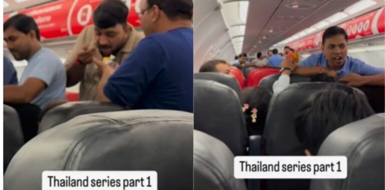 Passengers Stand, Chat, and Eat Mid-Air on Thailand-Bound Flight, Sparking Online Debate