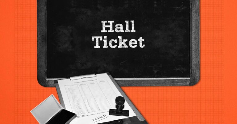 hall ticket