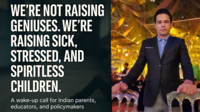 Rajiv Khati’s Viral Post Sparks Debate on India’s Broken Education Priorities