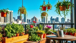 City Dwellers Turn to Organic Gardening Easy, Space-Saving Tips for Busy Urbanites