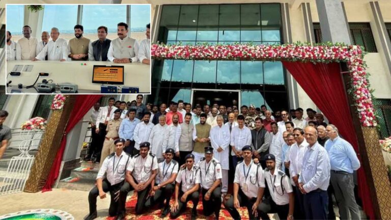 Kolhapur Airport Gets Major Upgrade New ATC Tower, Technical Block & Fire Station Inaugurated; First Flight to Nagpur Flagged Off