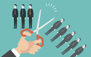Cutting off people