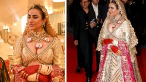 Ruchi Gujjar Makes Patriotic Statement at Cannes with Traditional Rajasthani Look and Modi-Inspired Necklace
