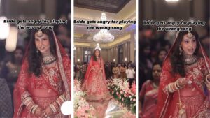 Viral Video Bride’s Grand Entry Turns Dramatic After DJ Plays Wrong Song