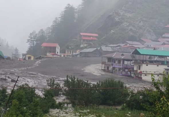 Cloudburst Triggers Devastation in Dharali Village, Uttarkashi; Several Houses and Hotels Washed Away