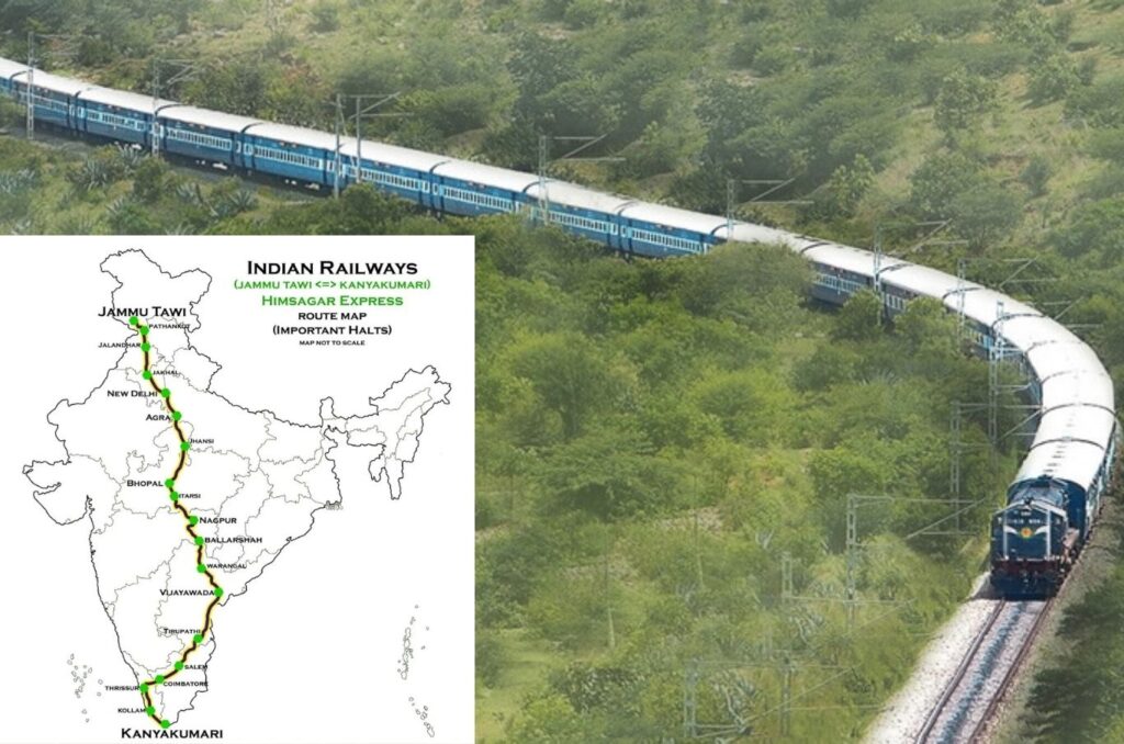 India’s Longest Train Journey: Top 10 Longest Train Routes You Must Know