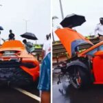 Caught on Camera: Lamborghini Crashes Into Divider on Mumbai’s Coastal Road