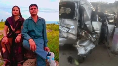 Tragic Delay: Couple Dies on Delhi–Mumbai Expressway as Mangled Car Remains Unnoticed for Nearly 8 Hours