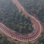 NHAI Installs Bright Red ‘Tabletop’ Markings in a Unique Step for Wildlife Safety