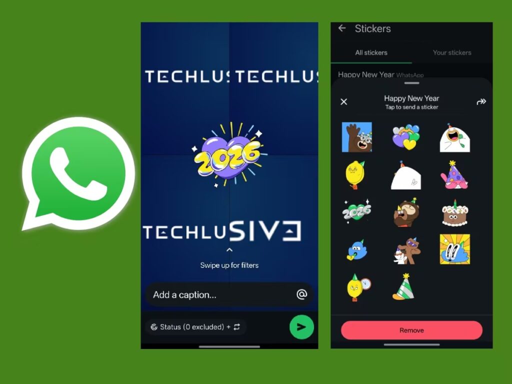 WhatsApp Launches ‘Happy New Year 2026’ Stickers for Creative Festive Greetings