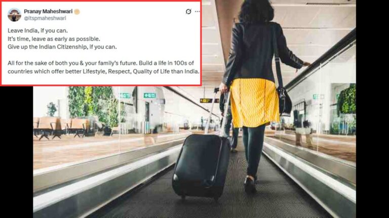 ‘Leave India, Give Up Citizenship’: Lawyer’s X Post Sparks Debate, Users Say—‘Lead by Example’
