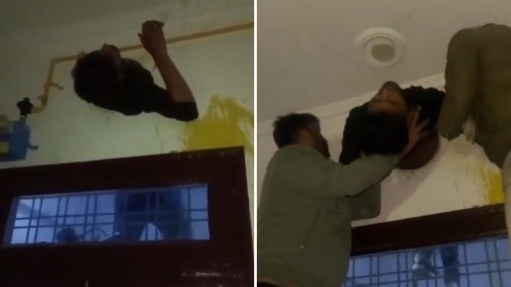 Kota Theft Attempt Foiled as Accused Gets Stuck in Kitchen Exhaust Fan; One Arrested