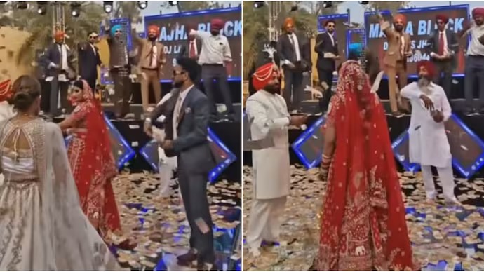 Punjab Wedding Viral Video: Groom’s Family Denies ₹8.5 Crore Cash Shower Claim, Says Amount Was Only In Lakhs