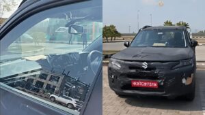2026 Maruti Suzuki Brezza Facelift Spotted With Possible 6-Speed Manual Gearbox Ahead of Launch