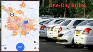 Maharashtra Cab and Auto Drivers’ Statewide Strike Disrupts Transport, 70–80% Vehicles Off Roads Over Bike Taxi Opposition