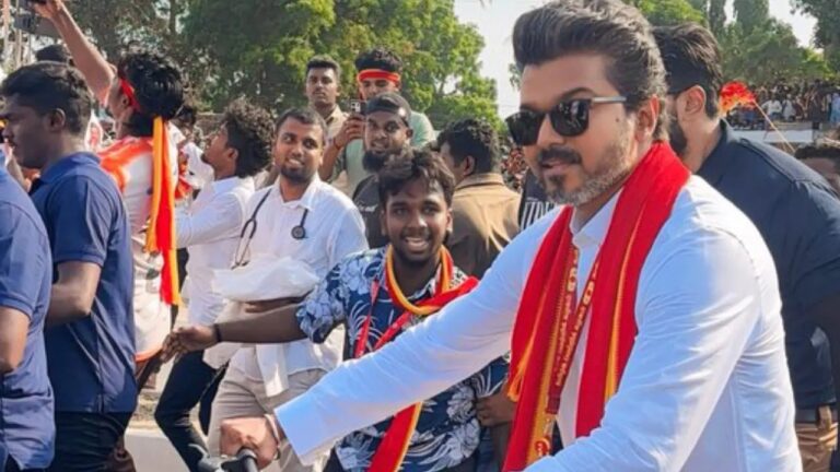 Viral Video of Vijay Cycling Sparks Meme Fest; Fans Defend His Reaction Over Safety Concerns